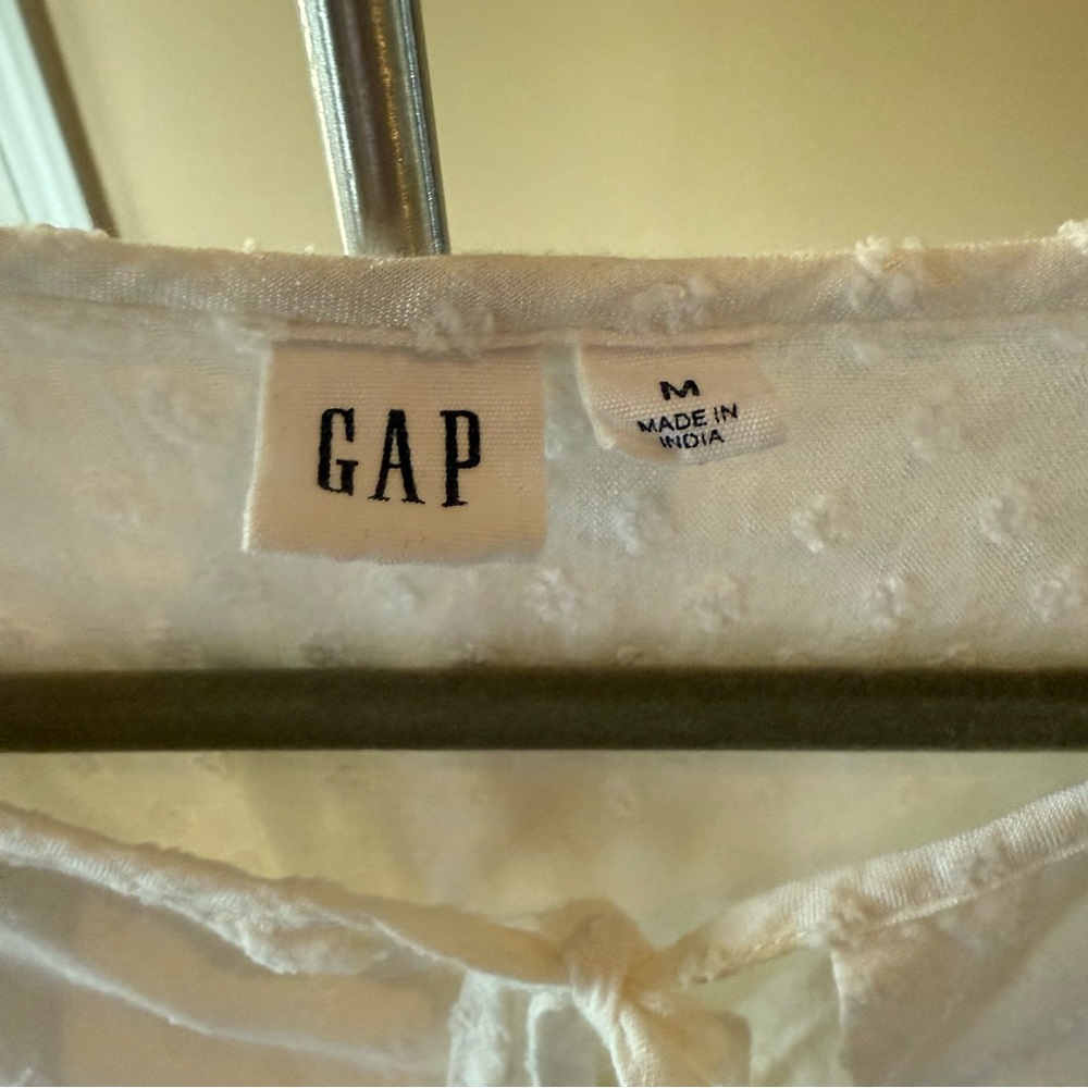 White Cap Sleeve Top - Picture 6 of 6